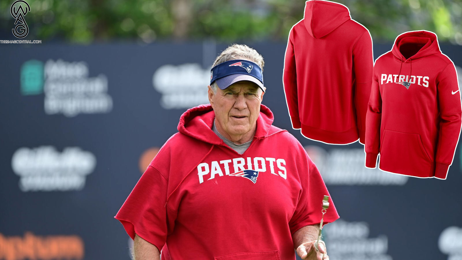 The Legend Behind the Red Hoodie Bill Belichick and the New England Patriots