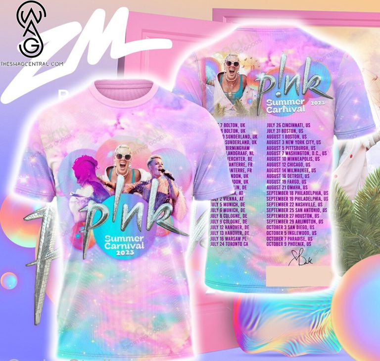 Pink Summer Carnival Tour 2023 Shirt