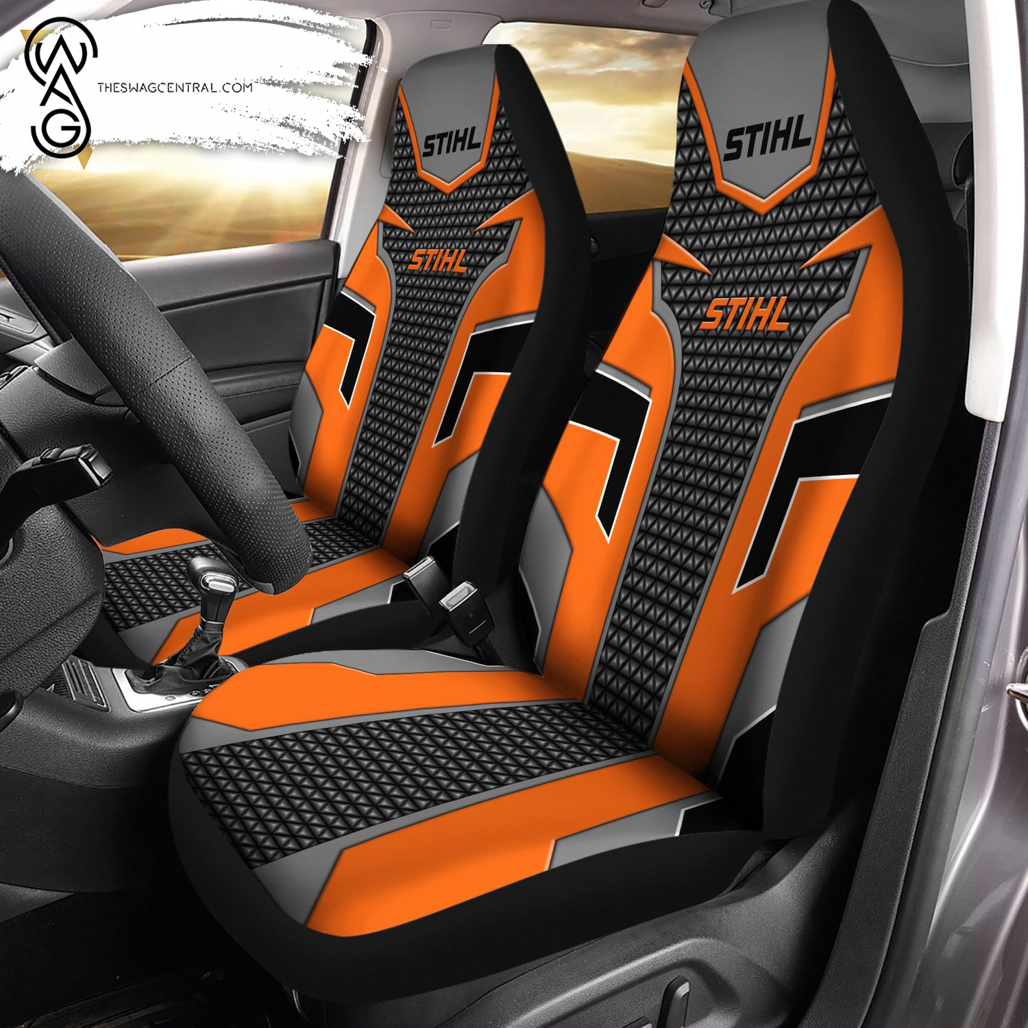 Stihl Symbol Full Print Car Seat