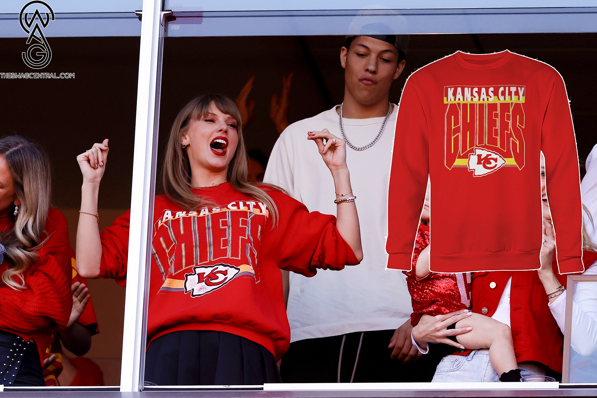 Taylor Swift Touches Down in Kansas City: A Star-Studded Night at the Chiefs Game