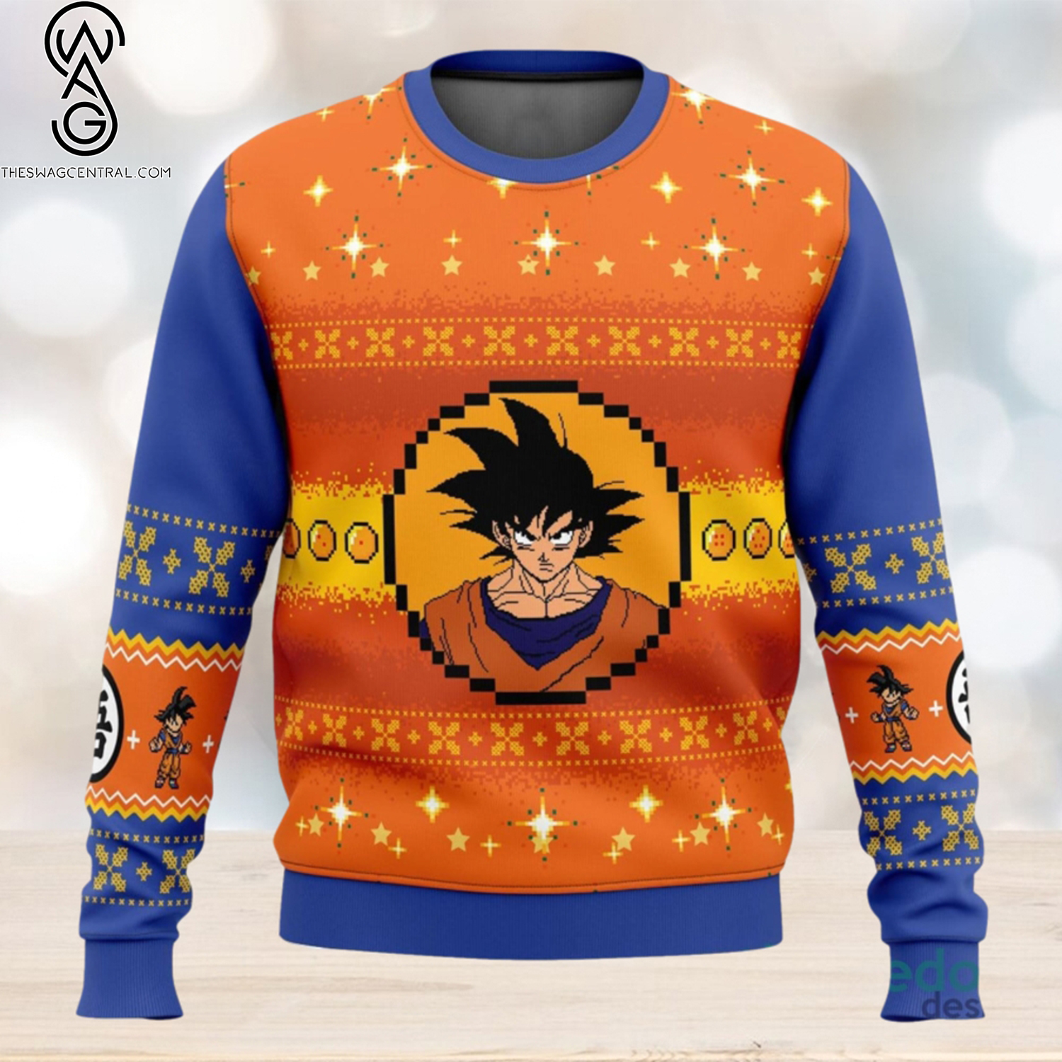 Unleash Your Inner Saiyan Spirit The Dragon Ball Z Sweater - The Ultimate Christmas Gift!