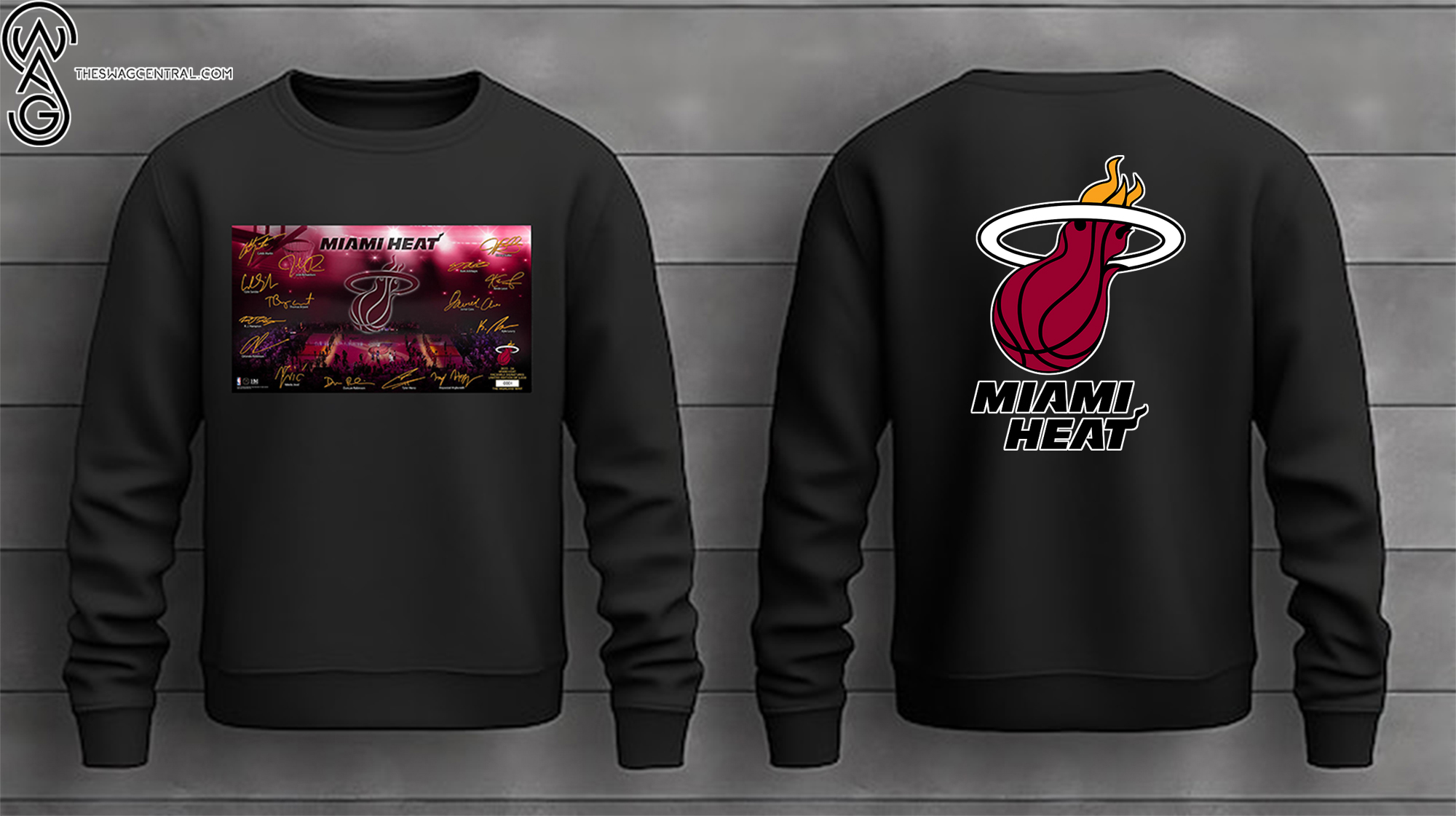 Miami Heat 2023-24 NBA Signatures Shirt