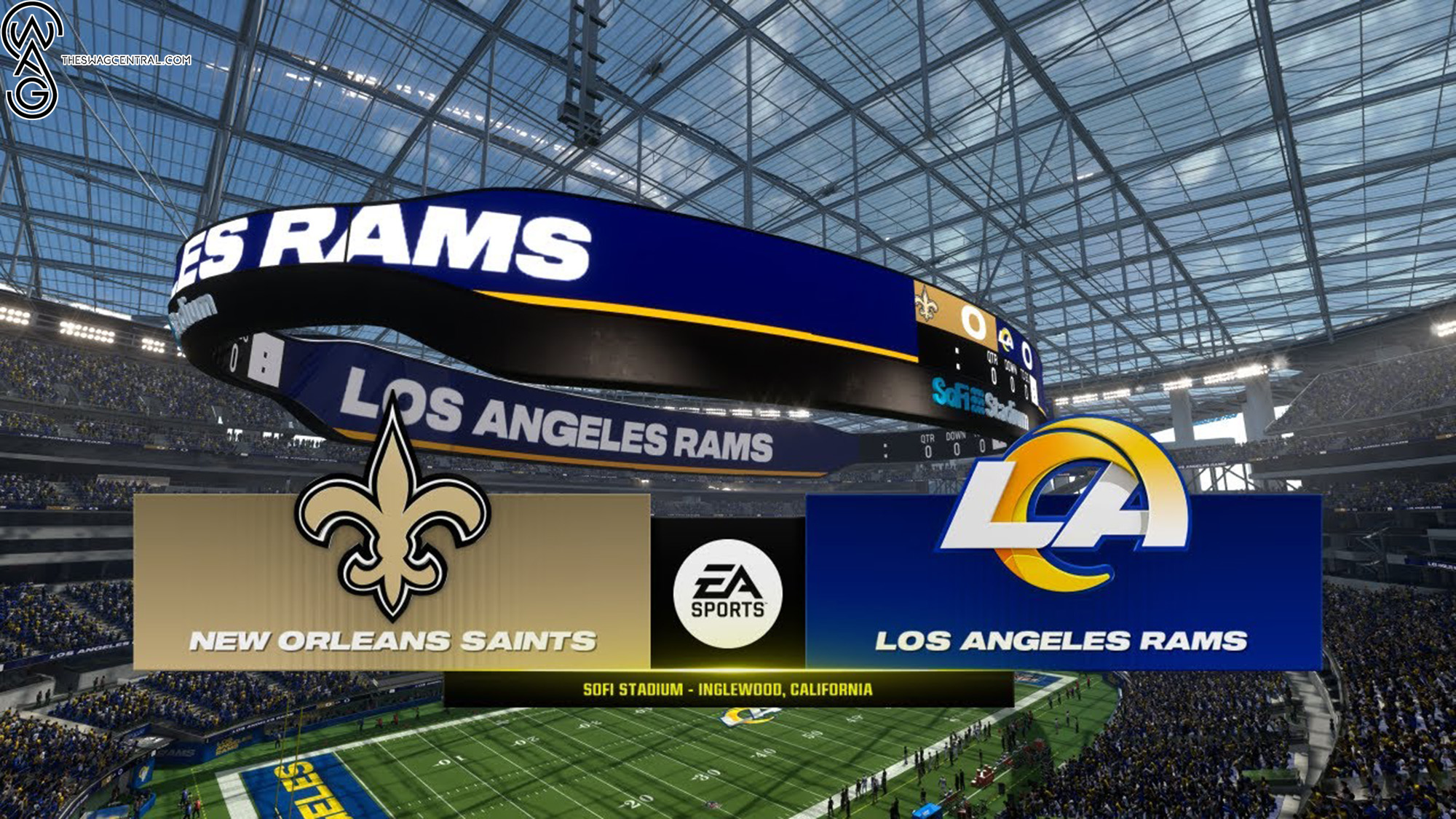 Clash of Titans The New Orleans Saints vs Los Angeles Rams Showdown at SoFi Stadium in Week 16