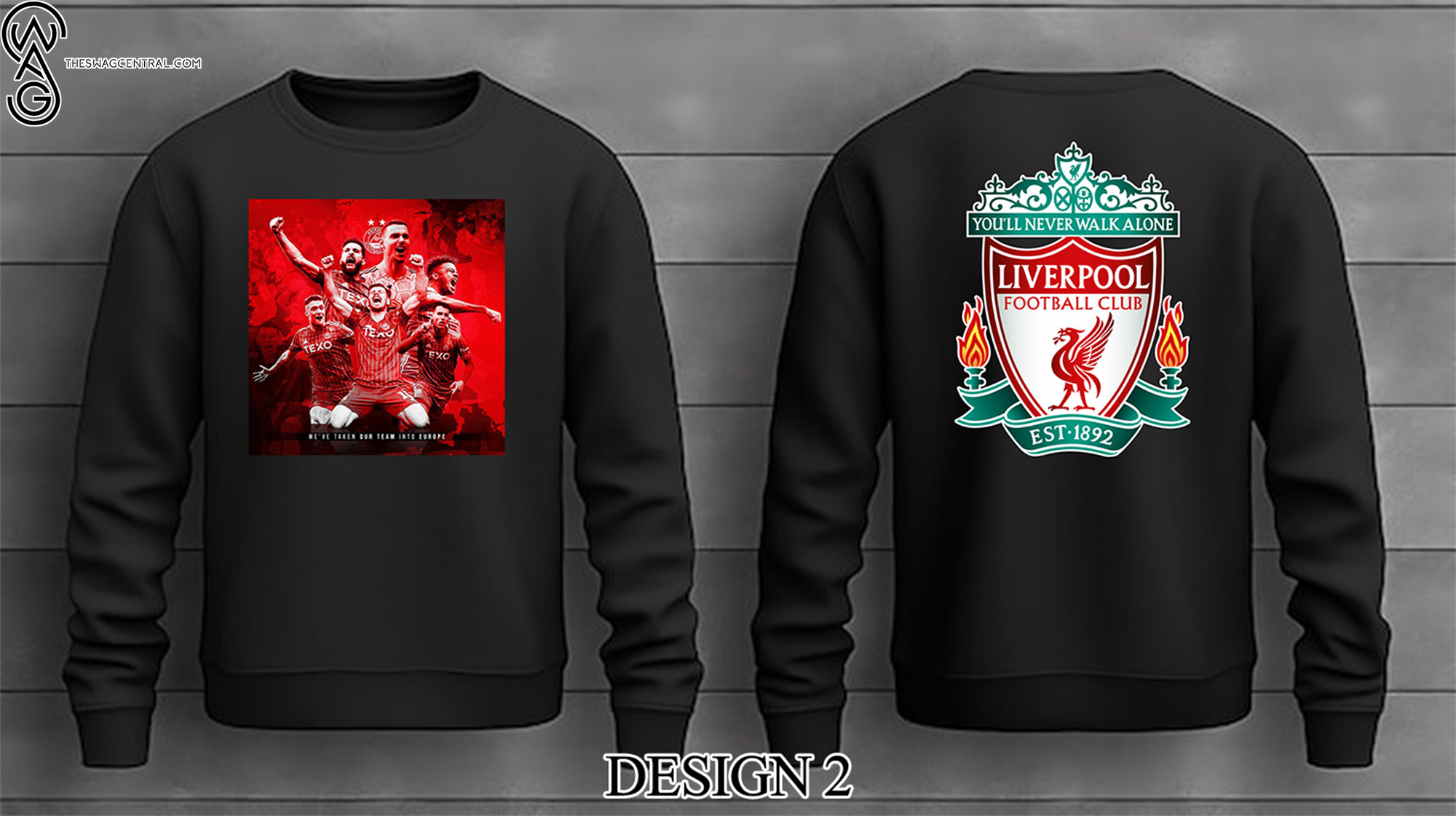 UEFA Europa League Liverpool Football Club Shirt