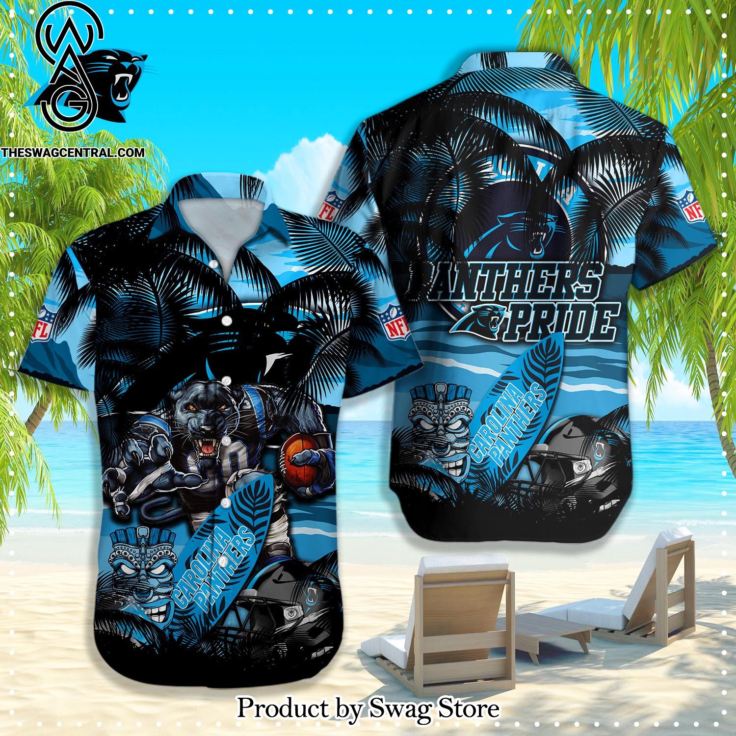 Carolina Panthers NFL Hypebeast Fashion Hawaiian Shirt And Shorts Set