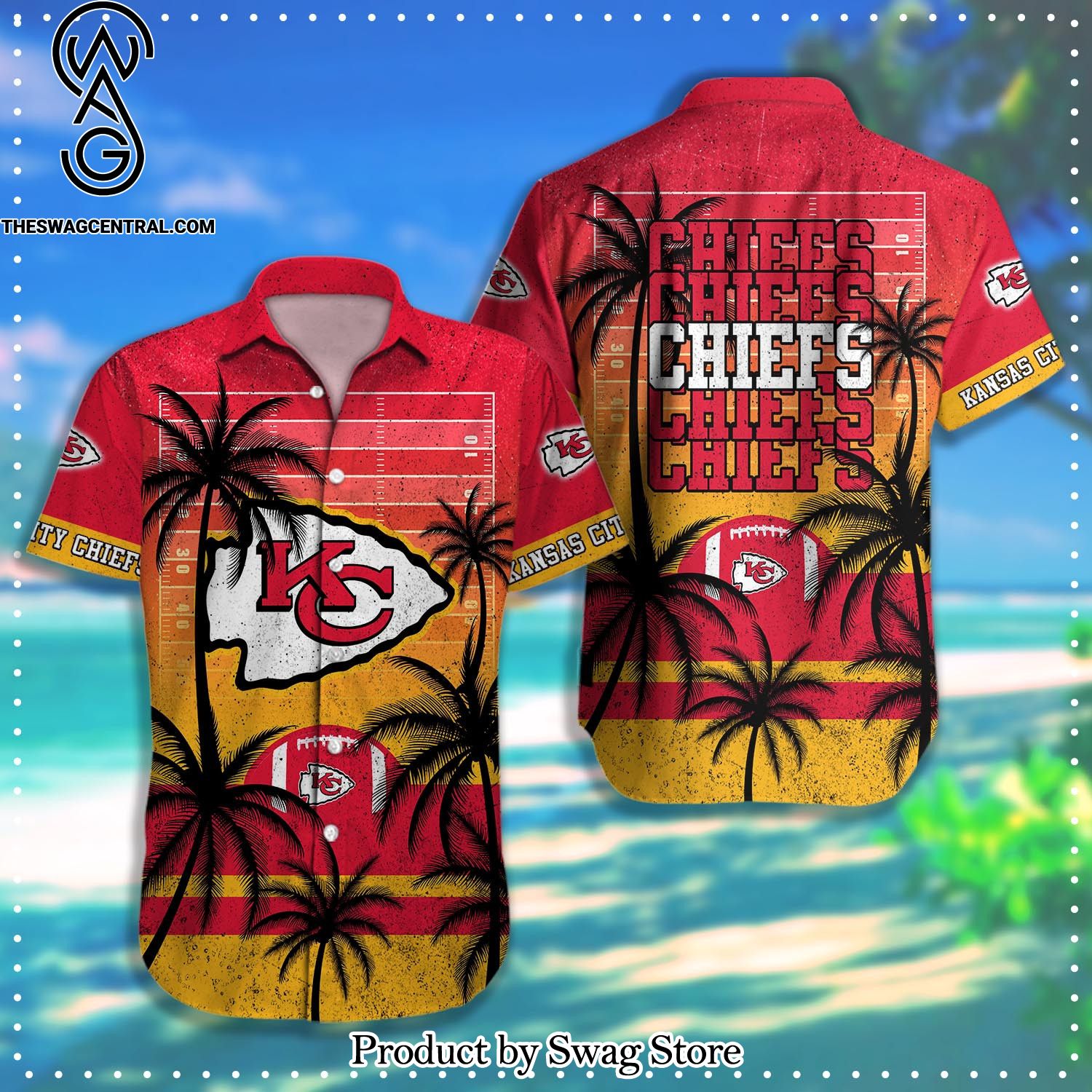 Kansas City Chiefs NFL Amazing Outfit Hawaiian Shirt And Shorts Set