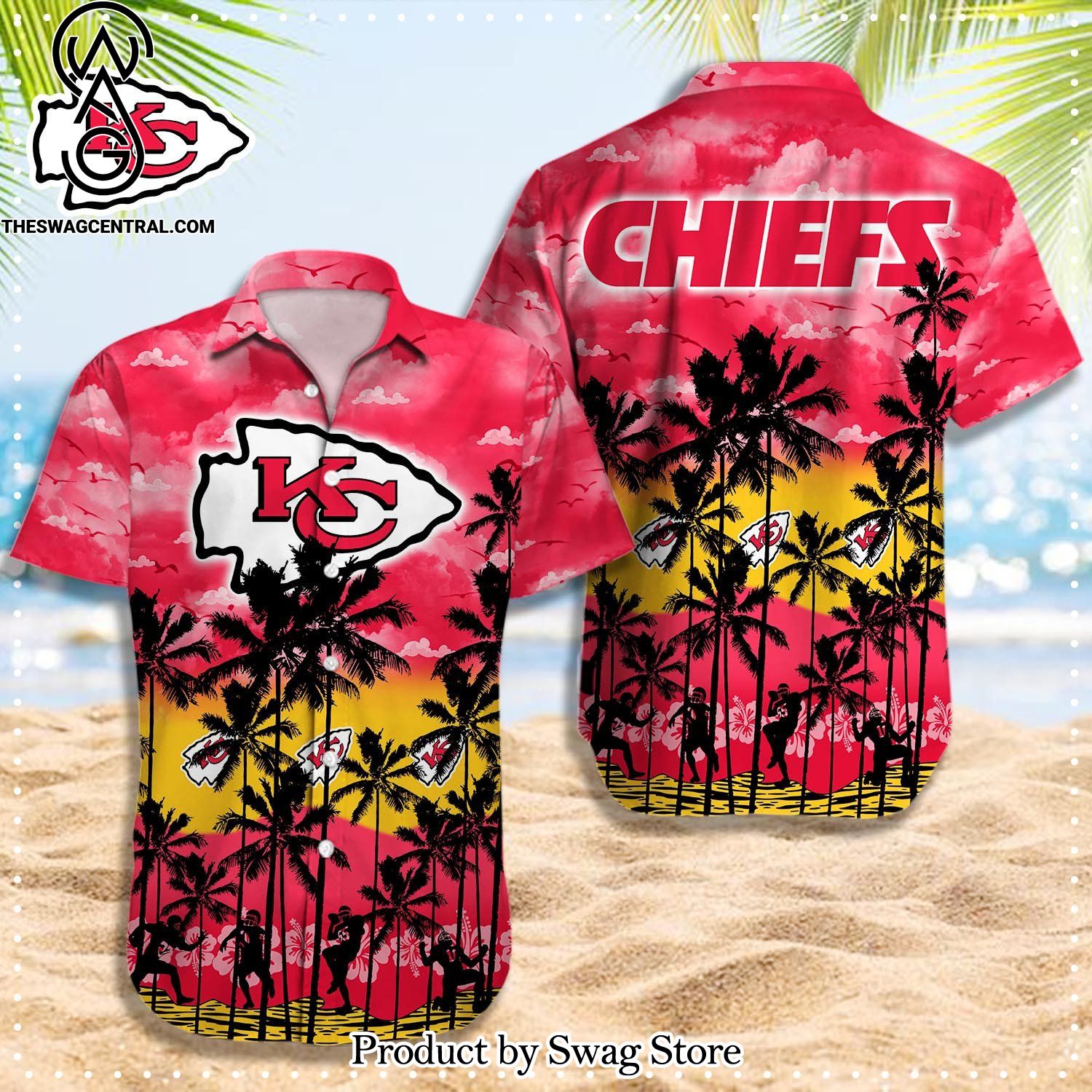 Kansas City Chiefs NFL Best Combo 3D Hawaiian Shirt And Shorts Set